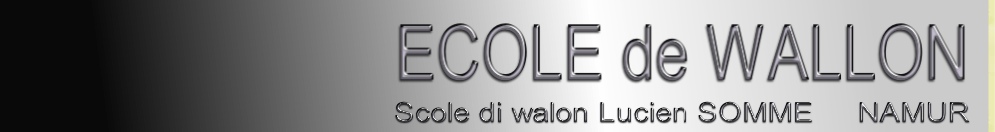 Scole di walon Lucien SOMME     NAMUR
